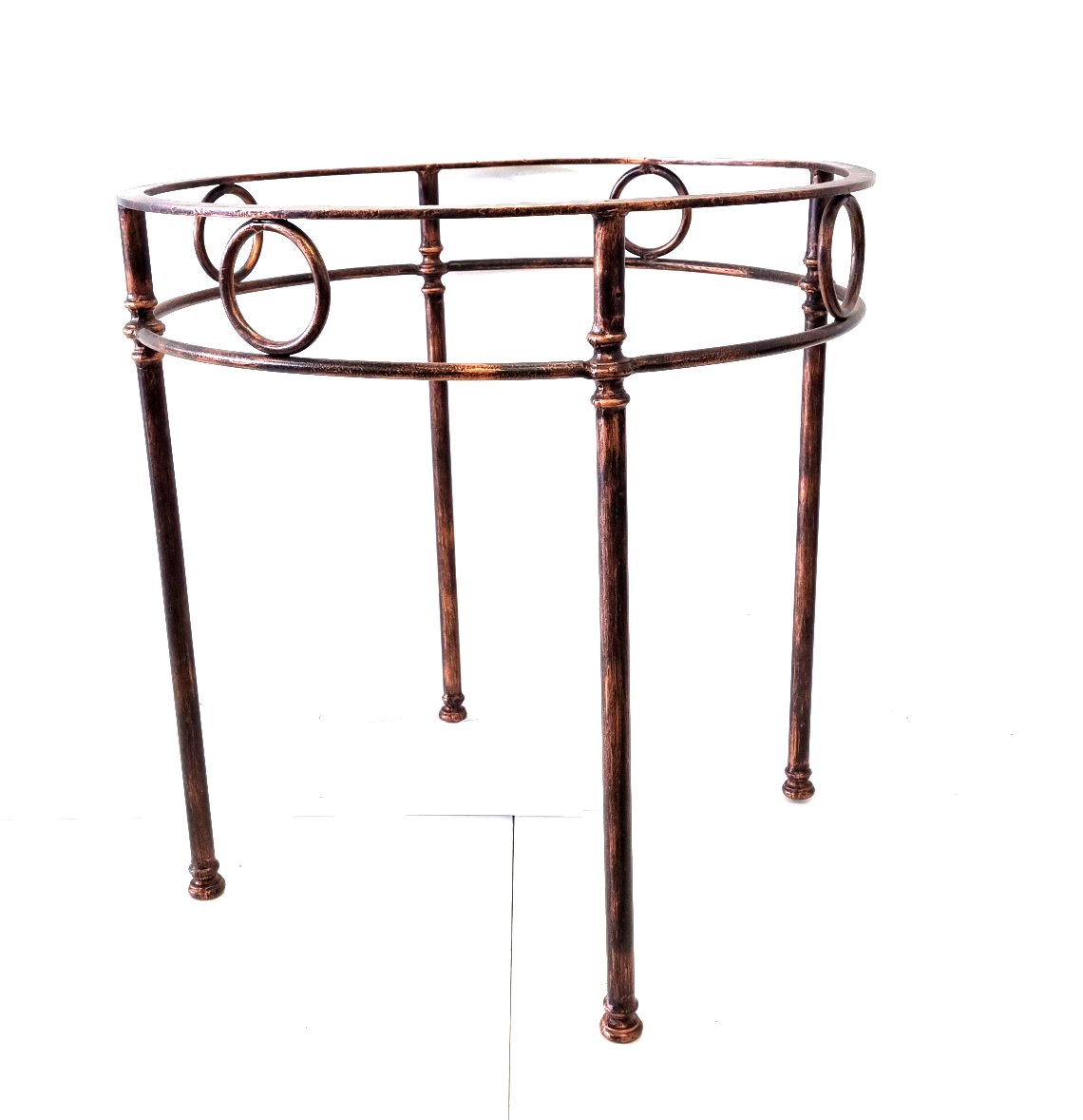 6959 Tavolo ferro battuto - Base tavolo in ferro