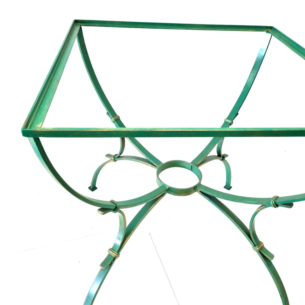 6952 Tavolo ferro battuto - Base tavolo in ferro