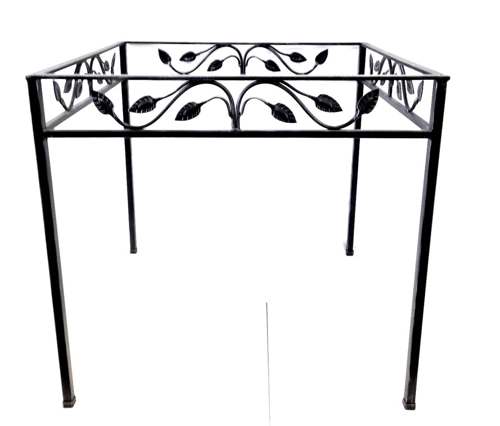 6957 Tavolo ferro battuto - Base tavolo in ferro