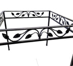 6957 Tavolo ferro battuto - Base tavolo in ferro