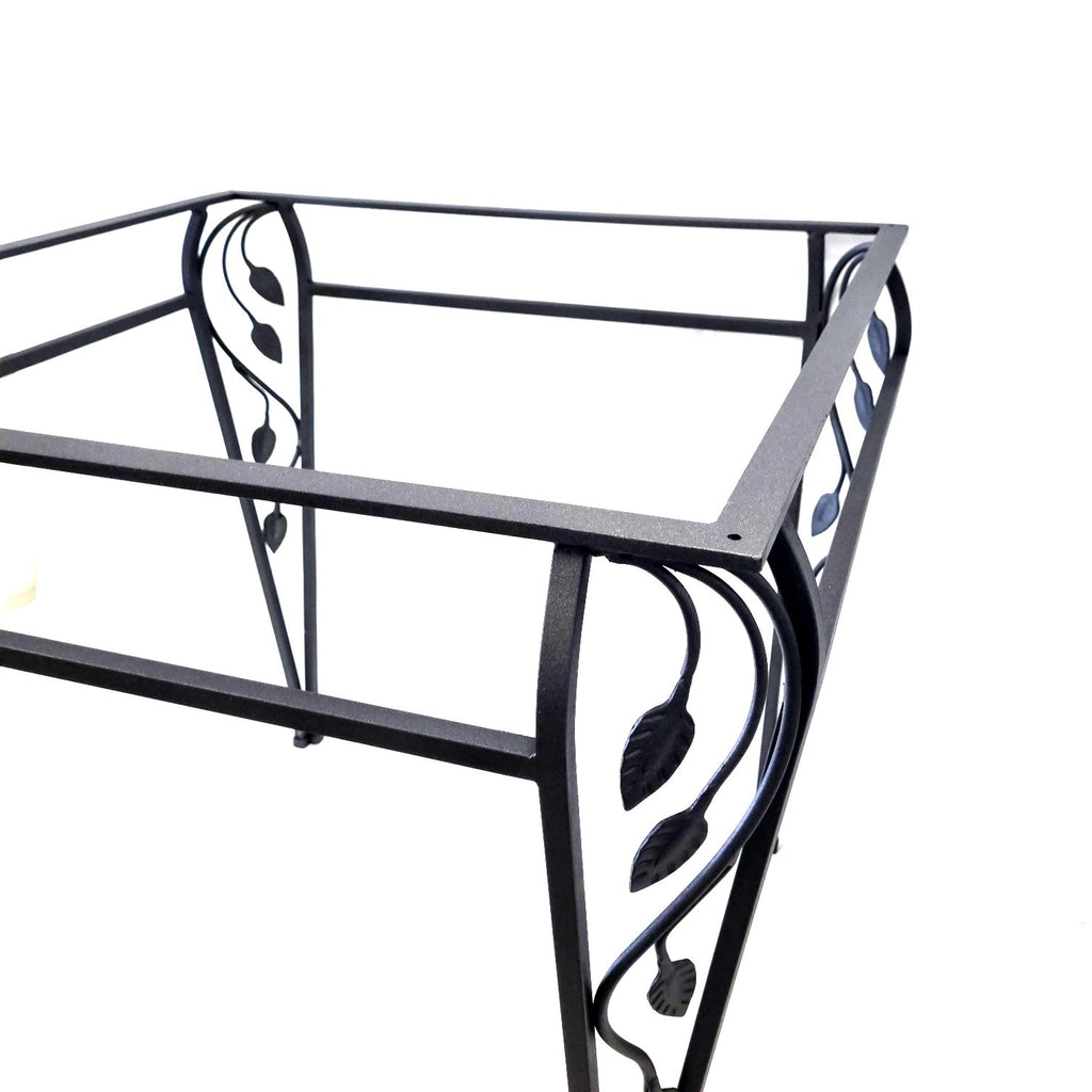 6956 Tavolo ferro battuto - Base tavolo in ferro