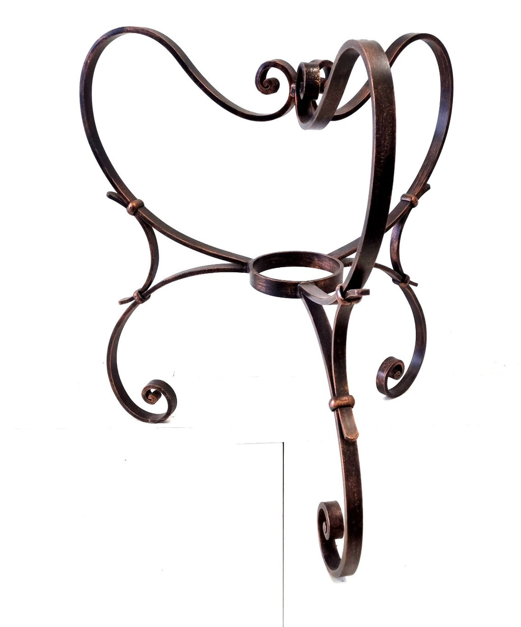 6951 Tavolo ferro battuto - Base tavolo in ferro