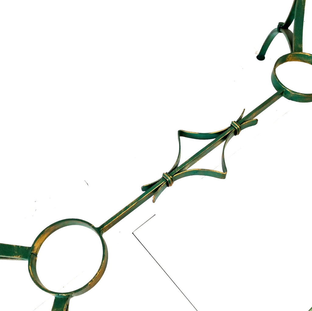 6953 Tavolo ferro battuto - Base tavolo in ferro