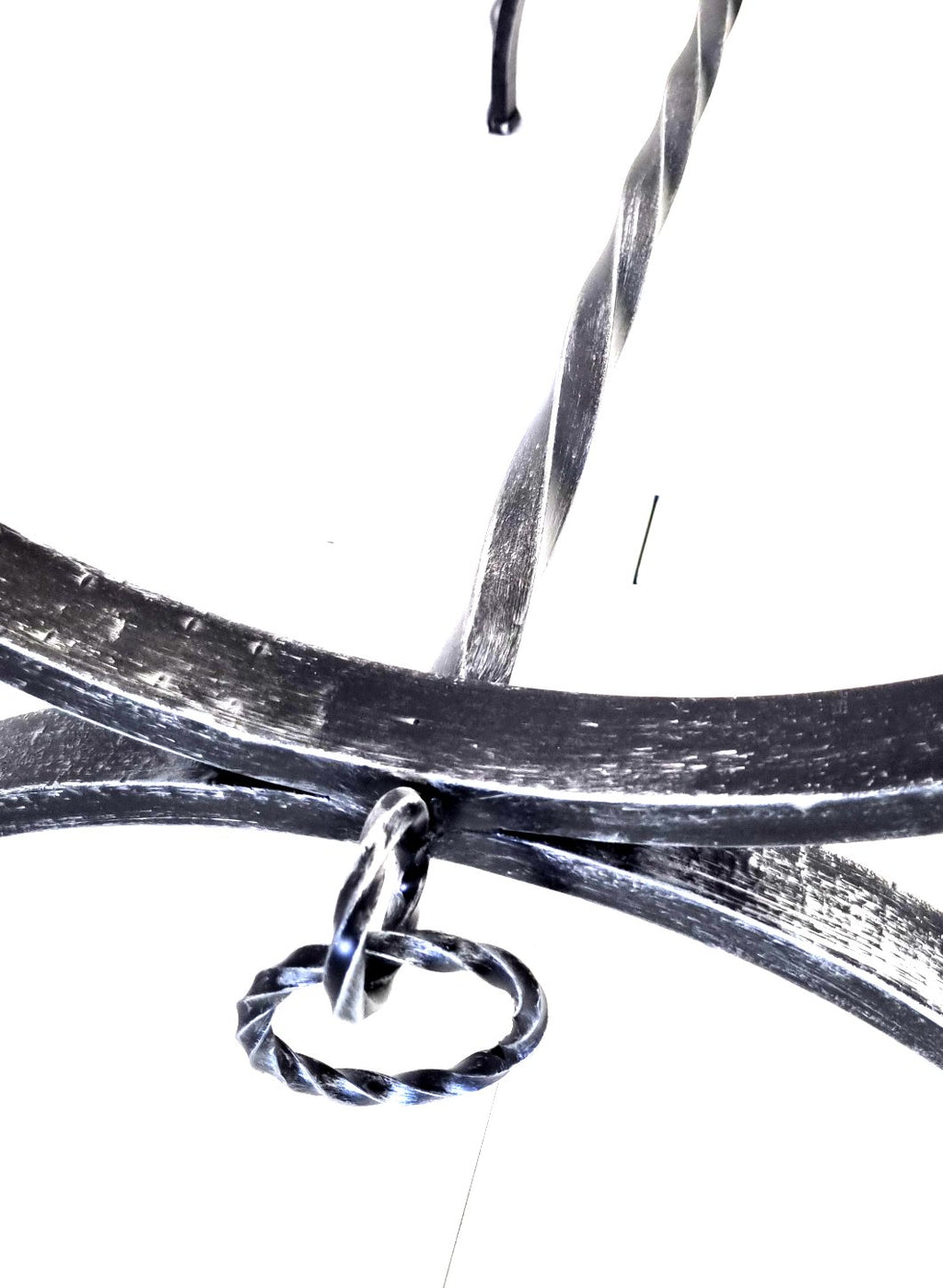 6965 Tavolo ferro battuto - Base tavolo in ferro