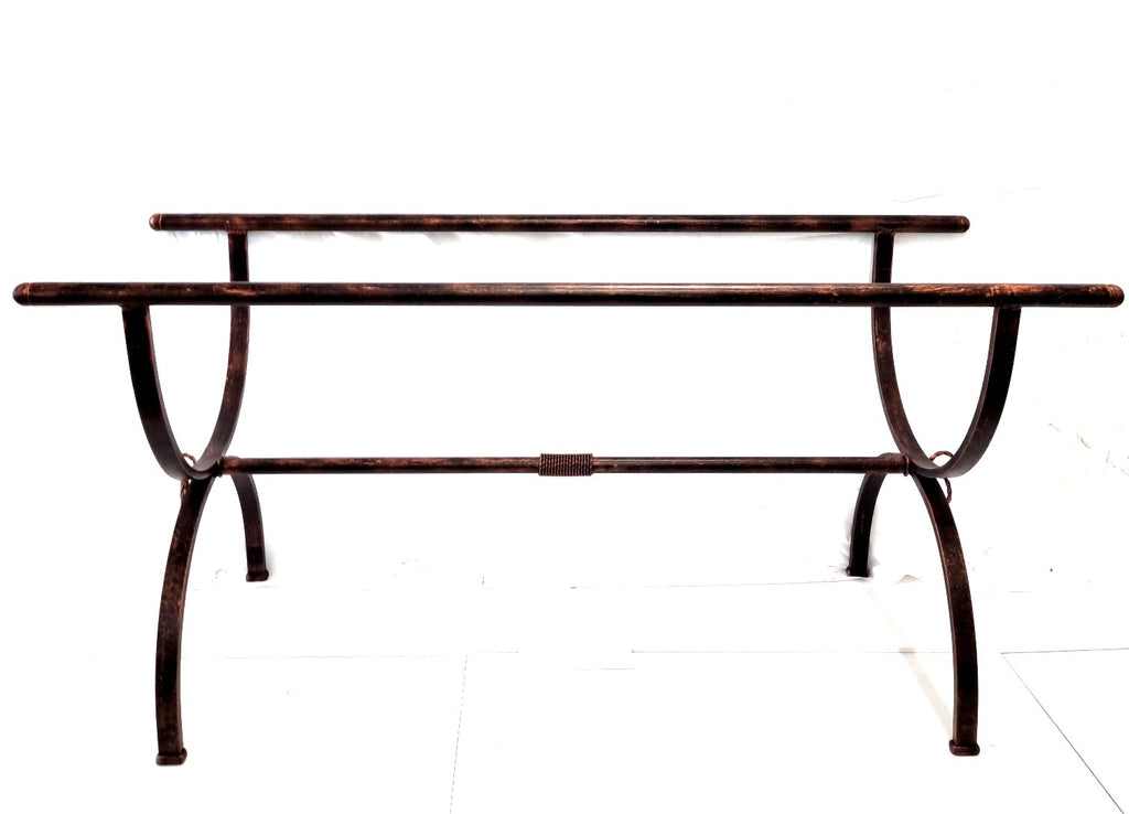 6966 Tavolo ferro battuto - Base tavolo in ferro