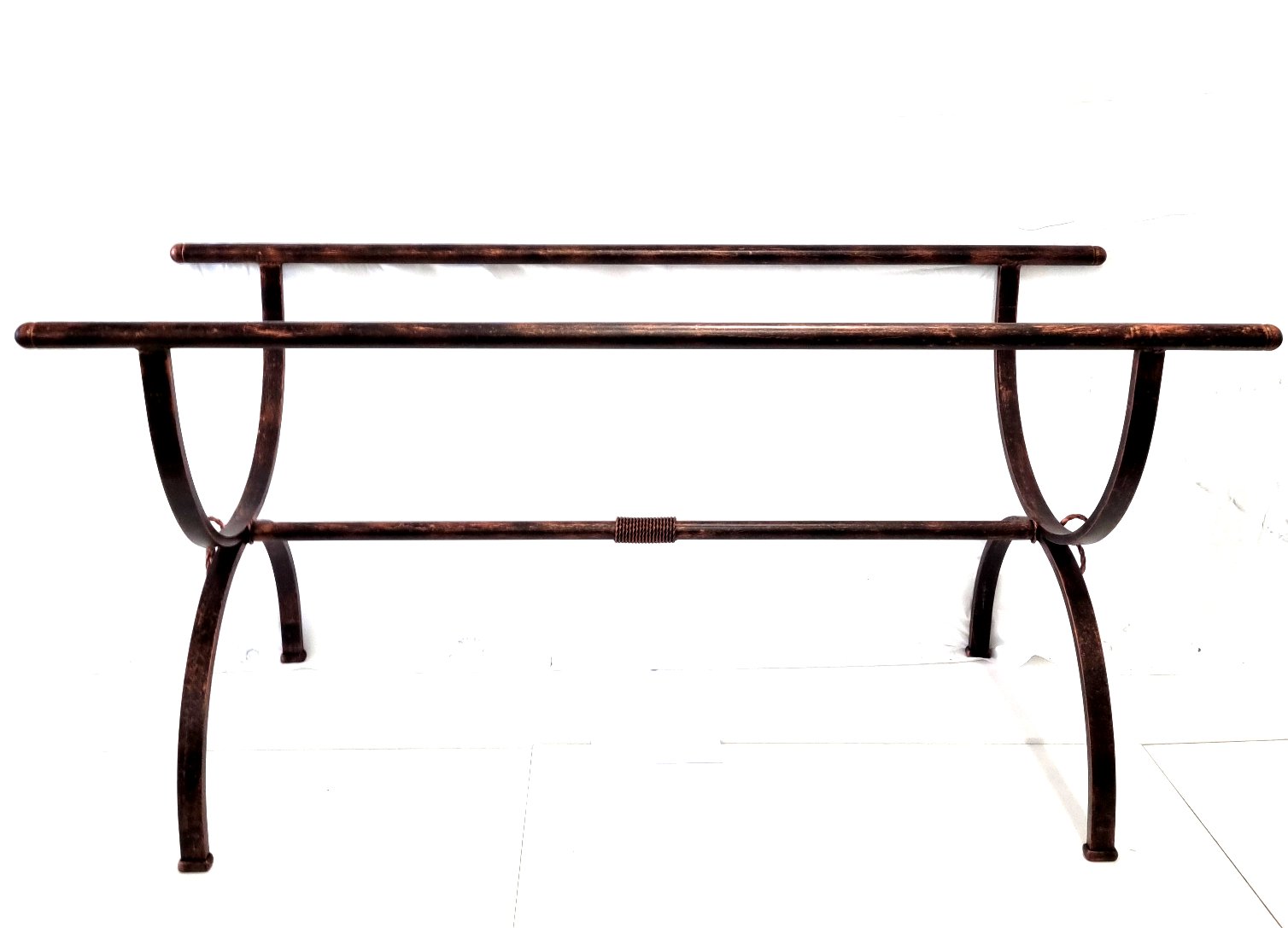 6966 Tavolo ferro battuto - Base tavolo in ferro