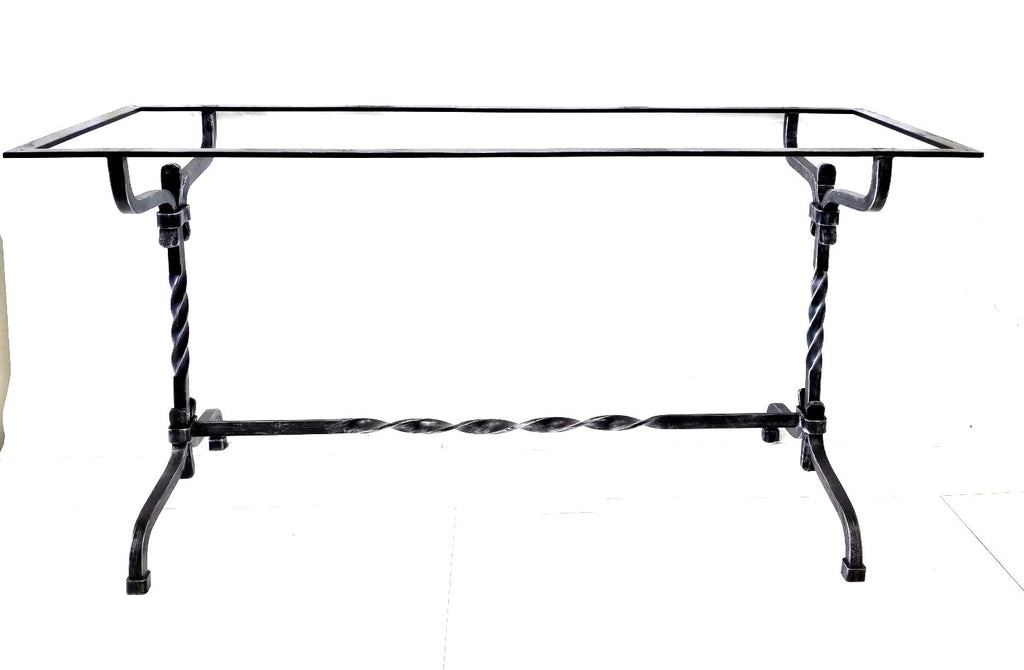 6967 Tavolo ferro battuto - Base tavolo in ferro