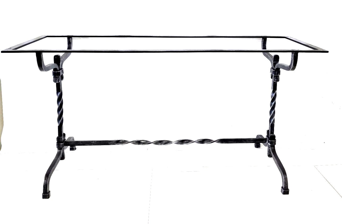 6967 Tavolo ferro battuto - Base tavolo in ferro