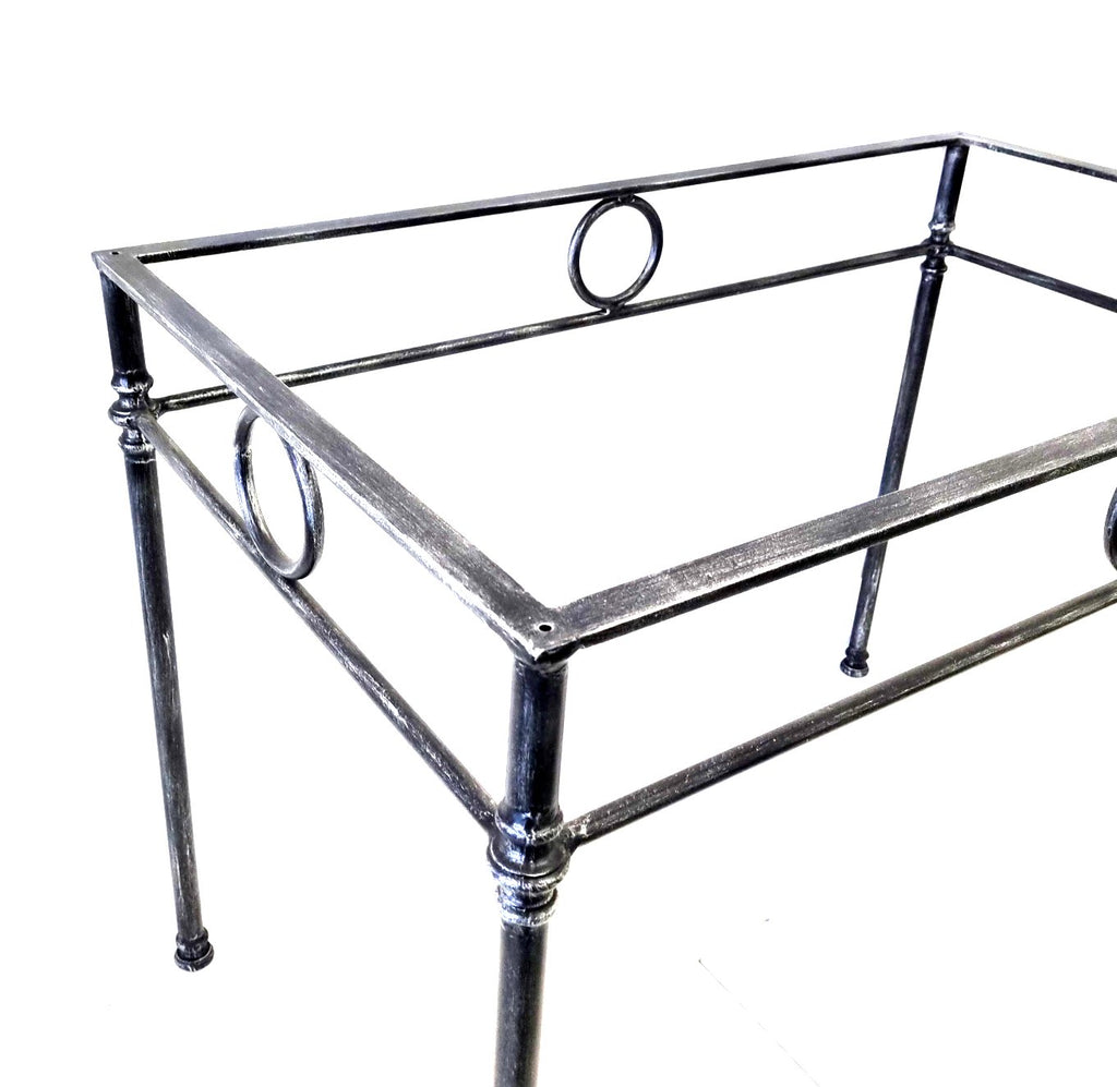 6960 Tavolo ferro battuto - Base tavolo in ferro