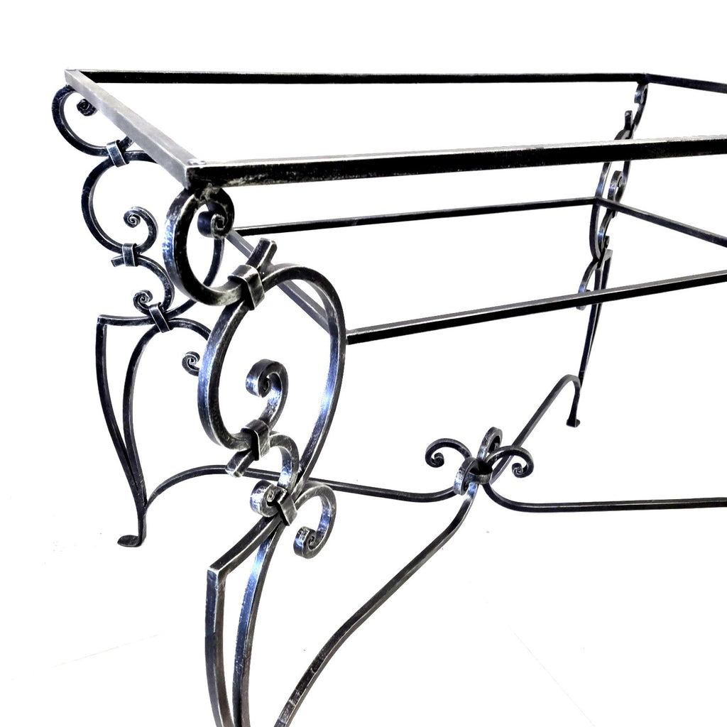 6963 Tavolo ferro battuto - Base tavolo in ferro