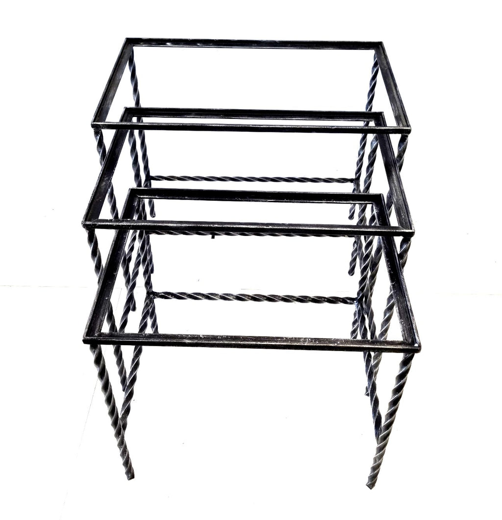 6868 Tris tavolini da appoggio - Tavolino da salotto o divano