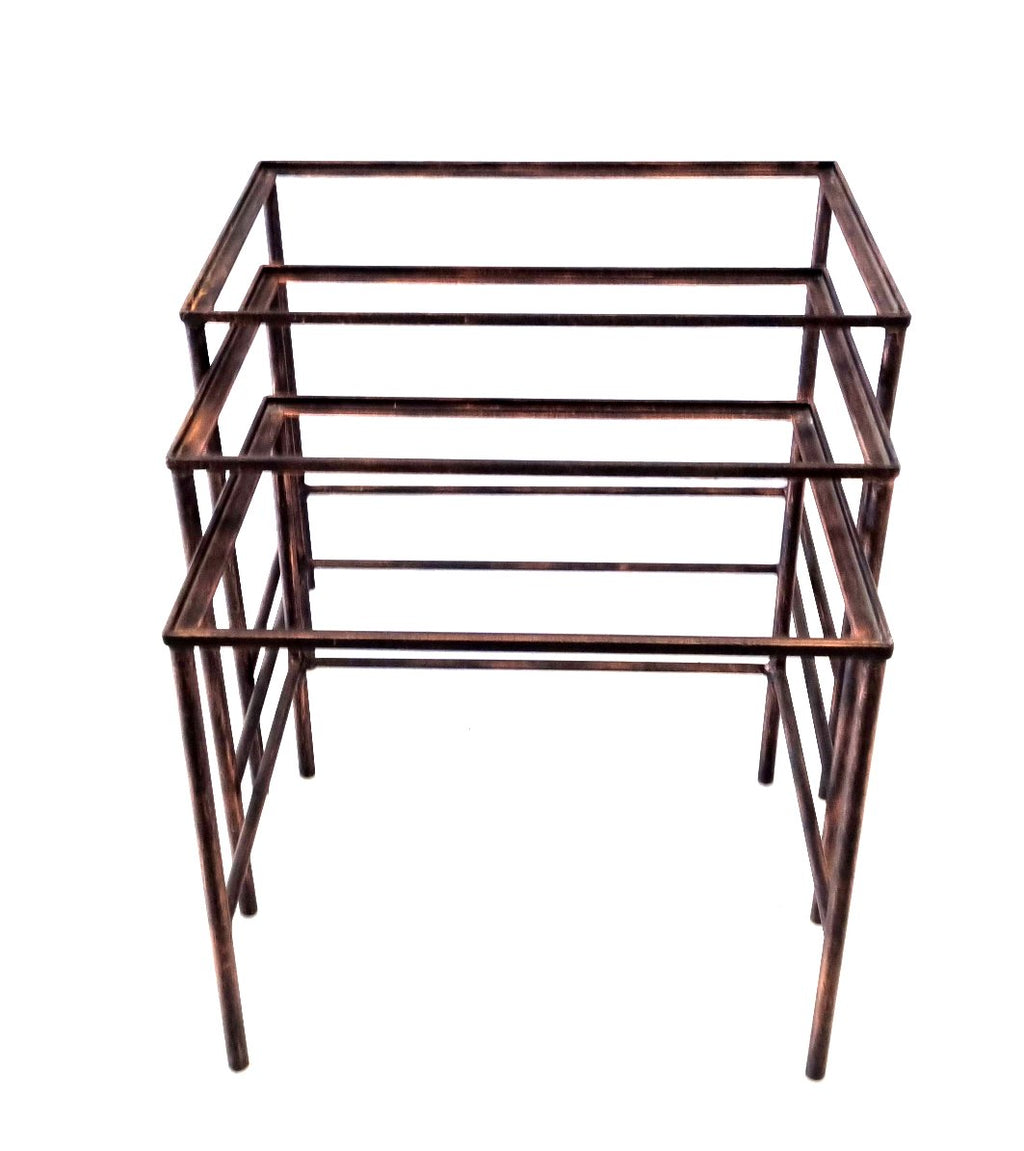 6867 Tris tavolini da appoggio - Tavolino da salotto o divano