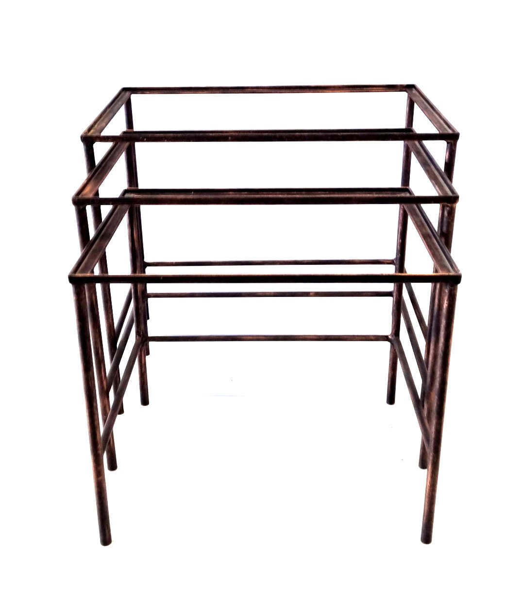 6867 Tris tavolini da appoggio - Tavolino da salotto o divano