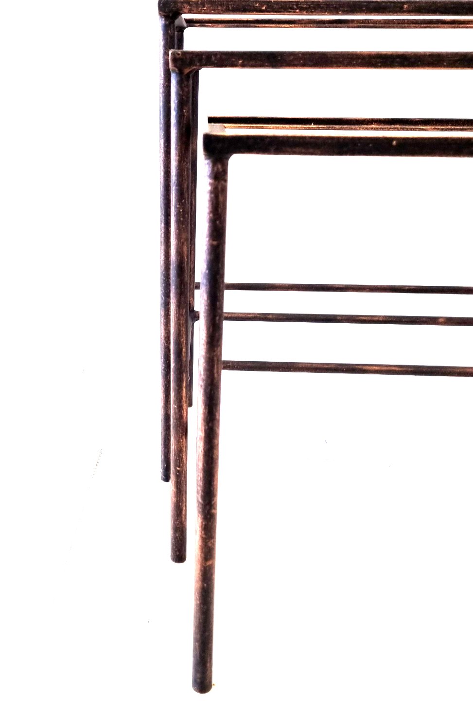 6867 Tris tavolini da appoggio - Tavolino da salotto o divano