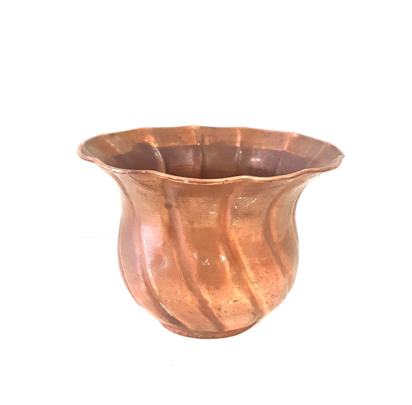 RM1 Portavaso in rame - Portavaso decorativo