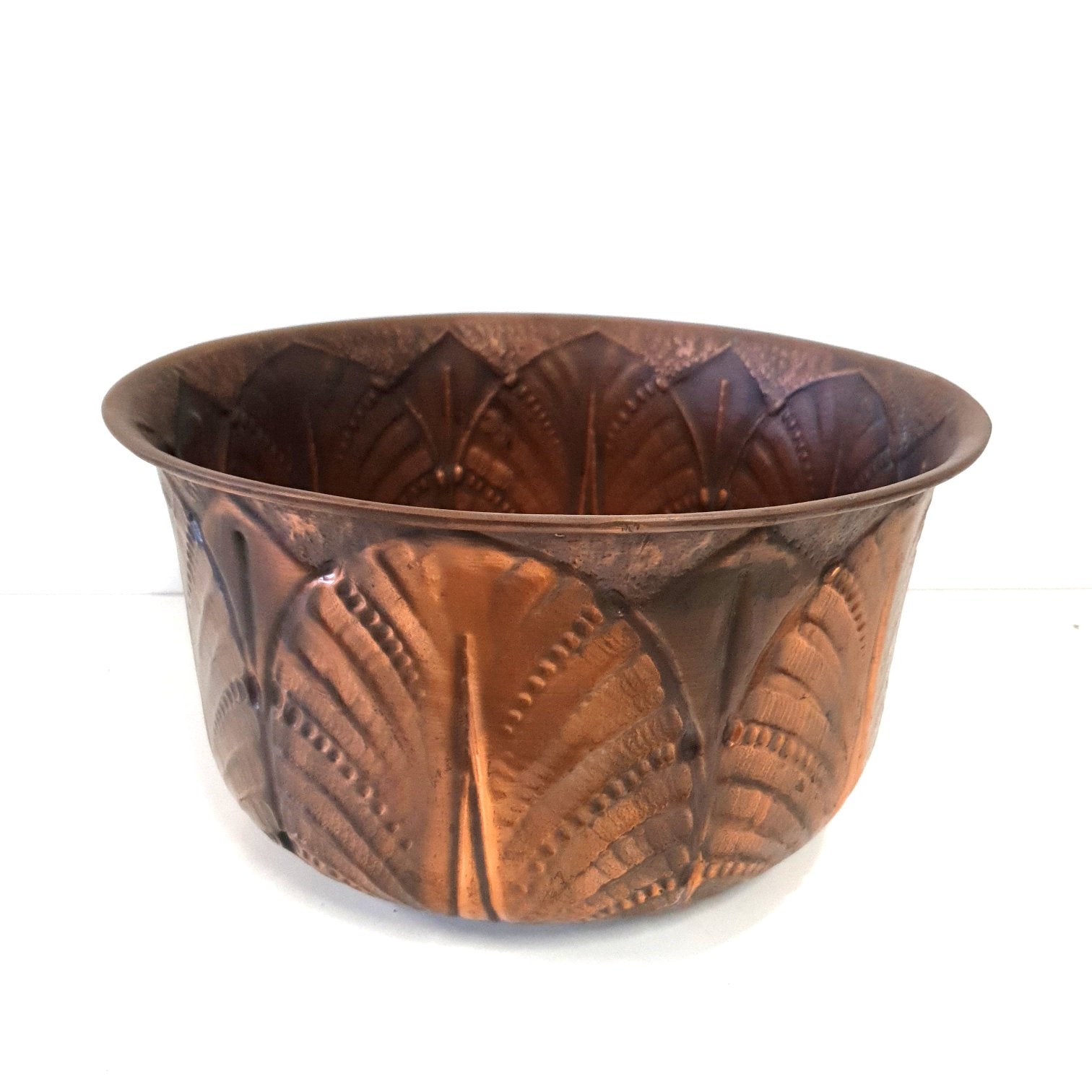 RM5 Portavaso in rame - Portavaso decorativo