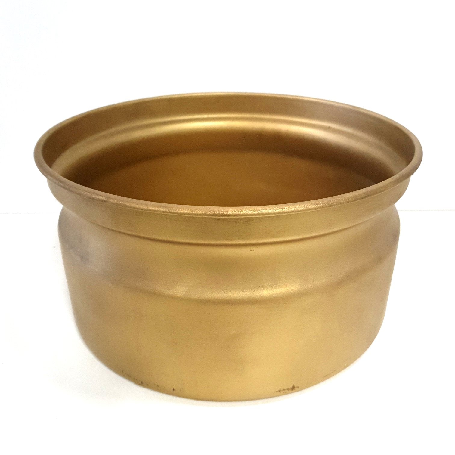 OTTV2 Portavaso in ottone verniciato oro - Portavaso decorativo