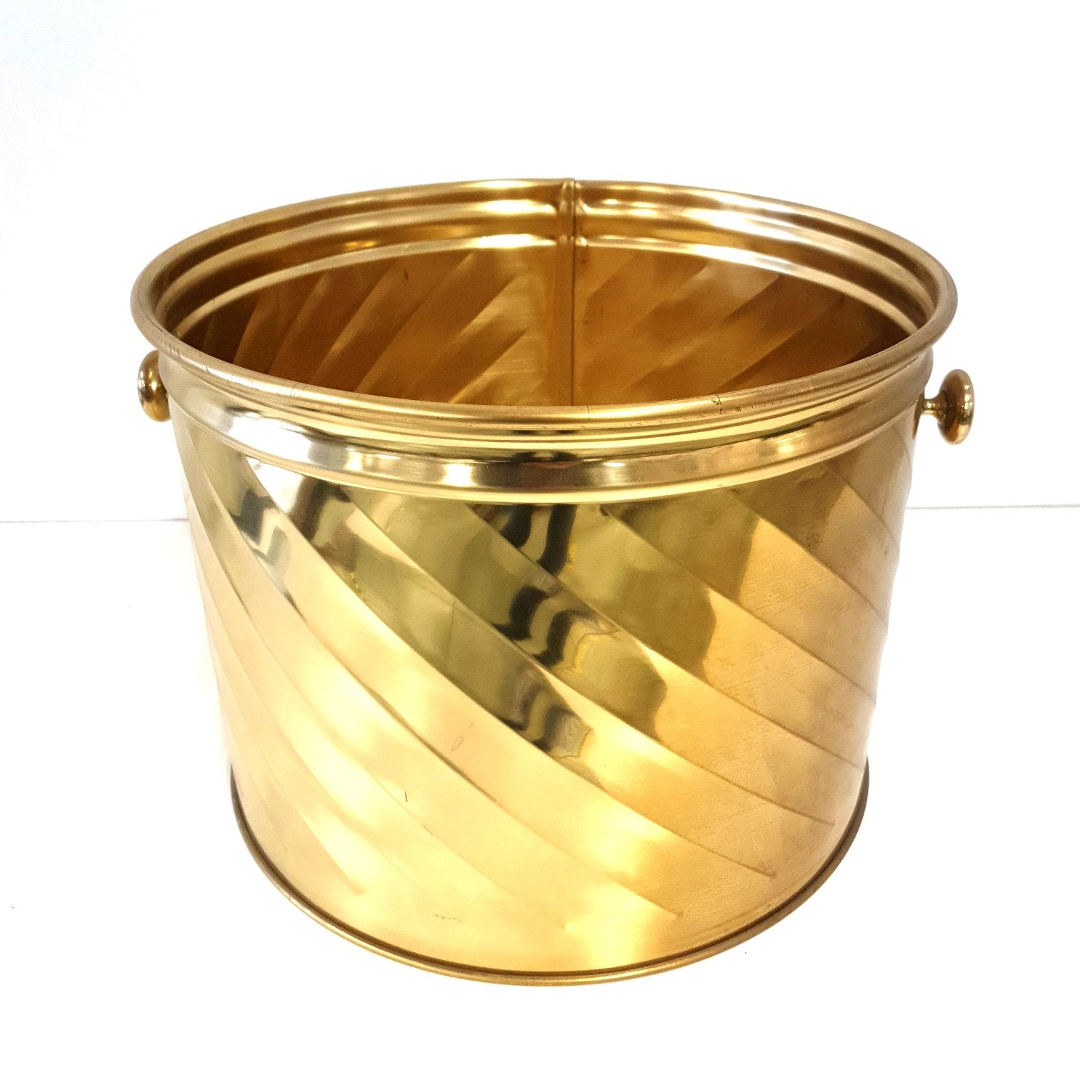 OTT7 Portavaso in ottone - Portavaso decorativo