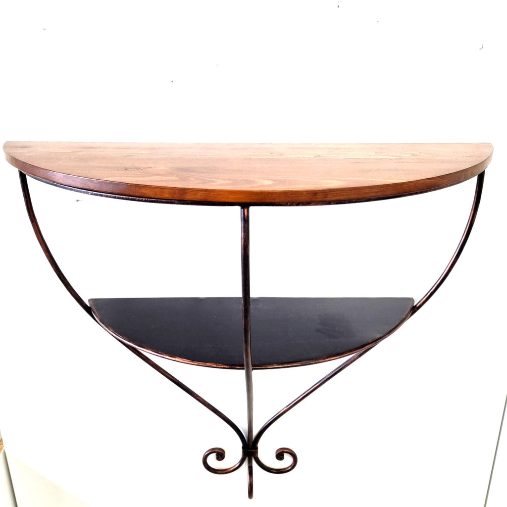 6824 Consolle ferro battuto - Consolle a parete