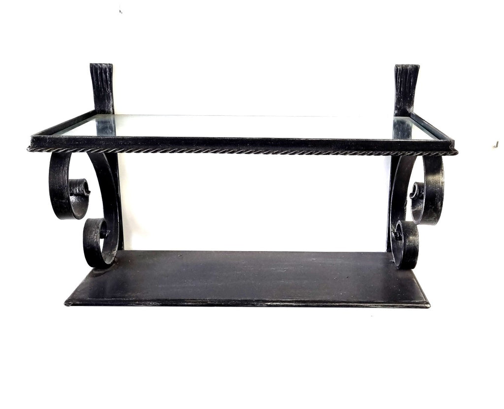 6863 Consolle ferro battuto - Consolle a parete