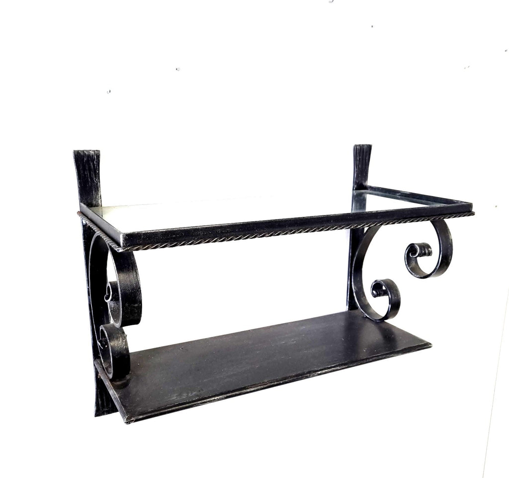 6863 Consolle ferro battuto - Consolle a parete