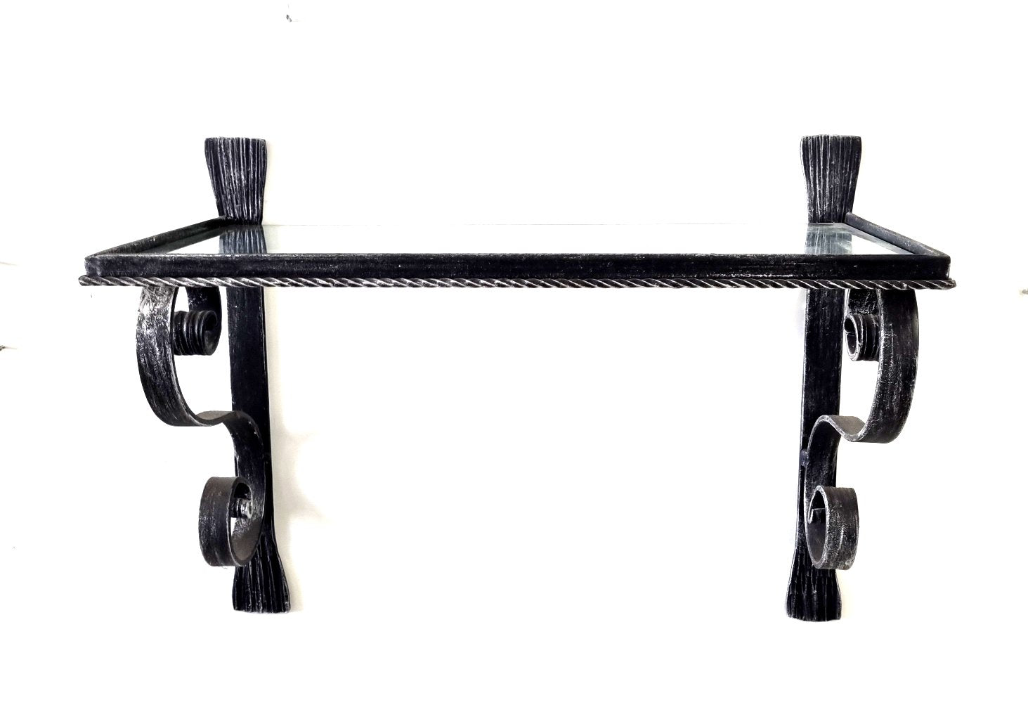 6864 Consolle ferro battuto - Consolle a parete