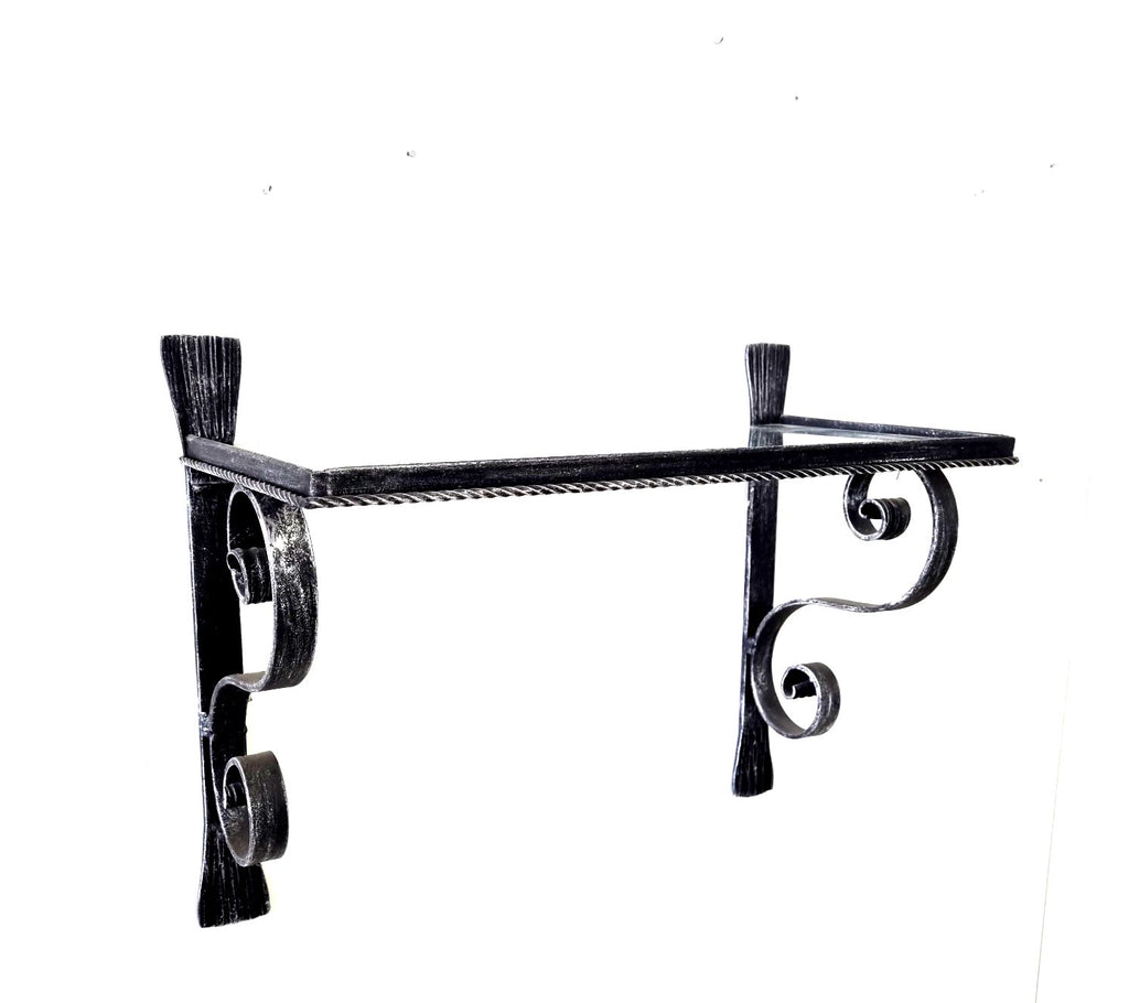 6864 Consolle ferro battuto - Consolle a parete