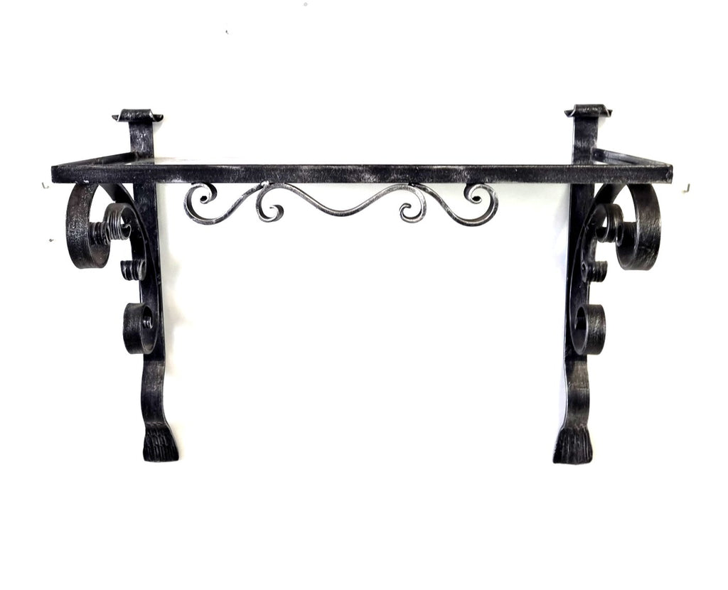 6839 Consolle ferro battuto - Consolle a parete