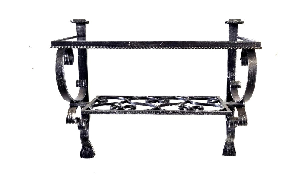 6865 Consolle ferro battuto - Consolle a parete