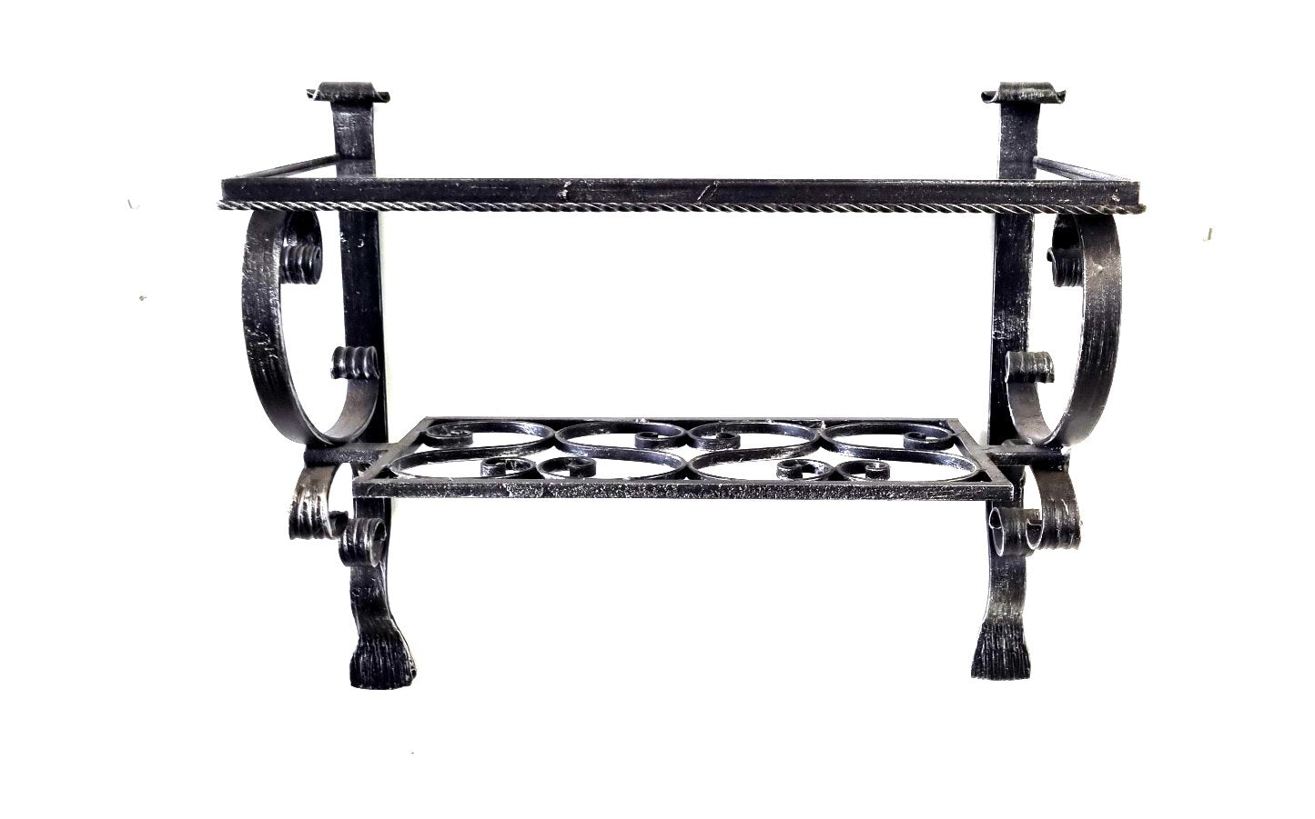 6865 Consolle ferro battuto - Consolle a parete