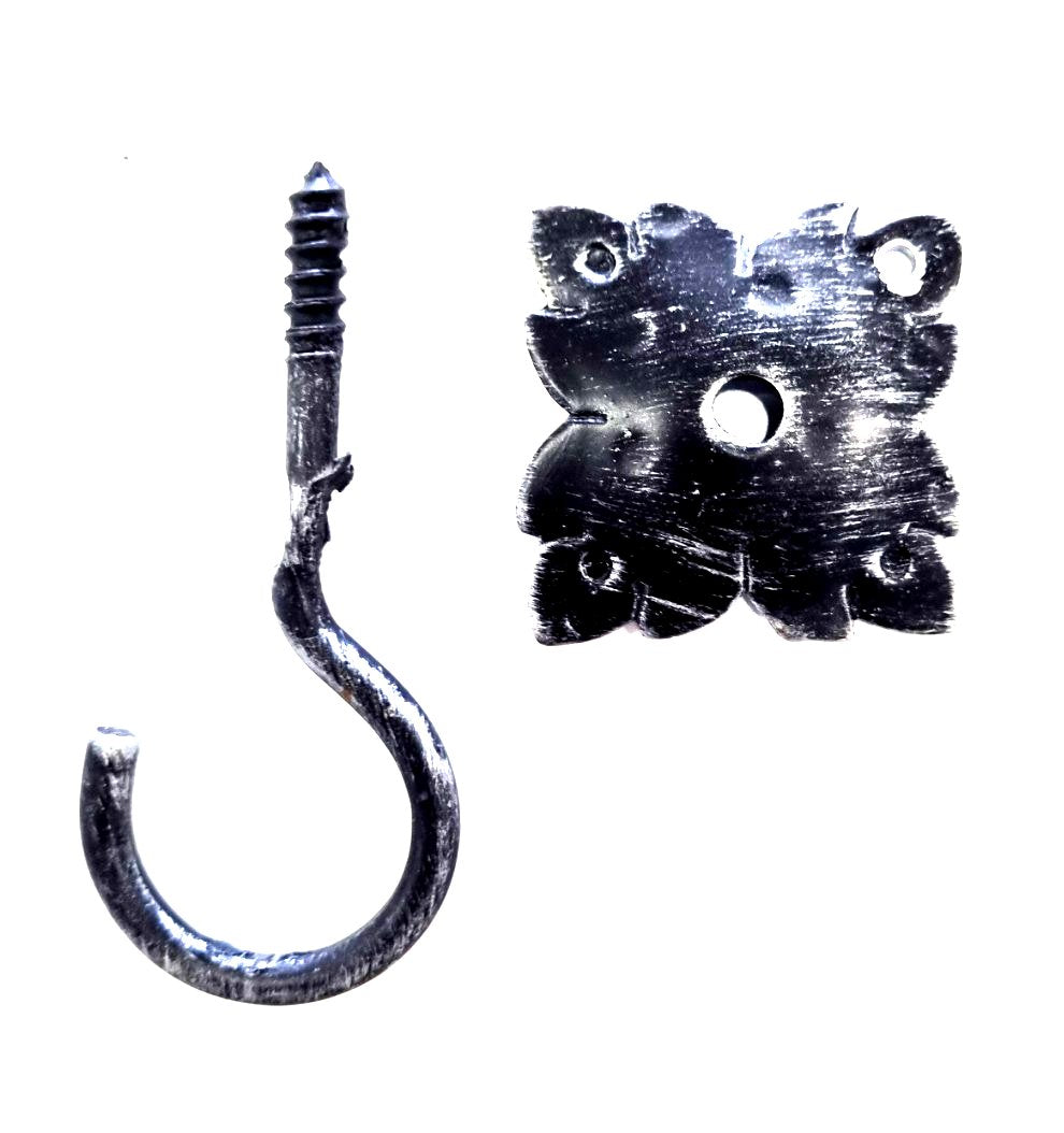 3618 Gancio in ferro battuto - Ganci a vitare