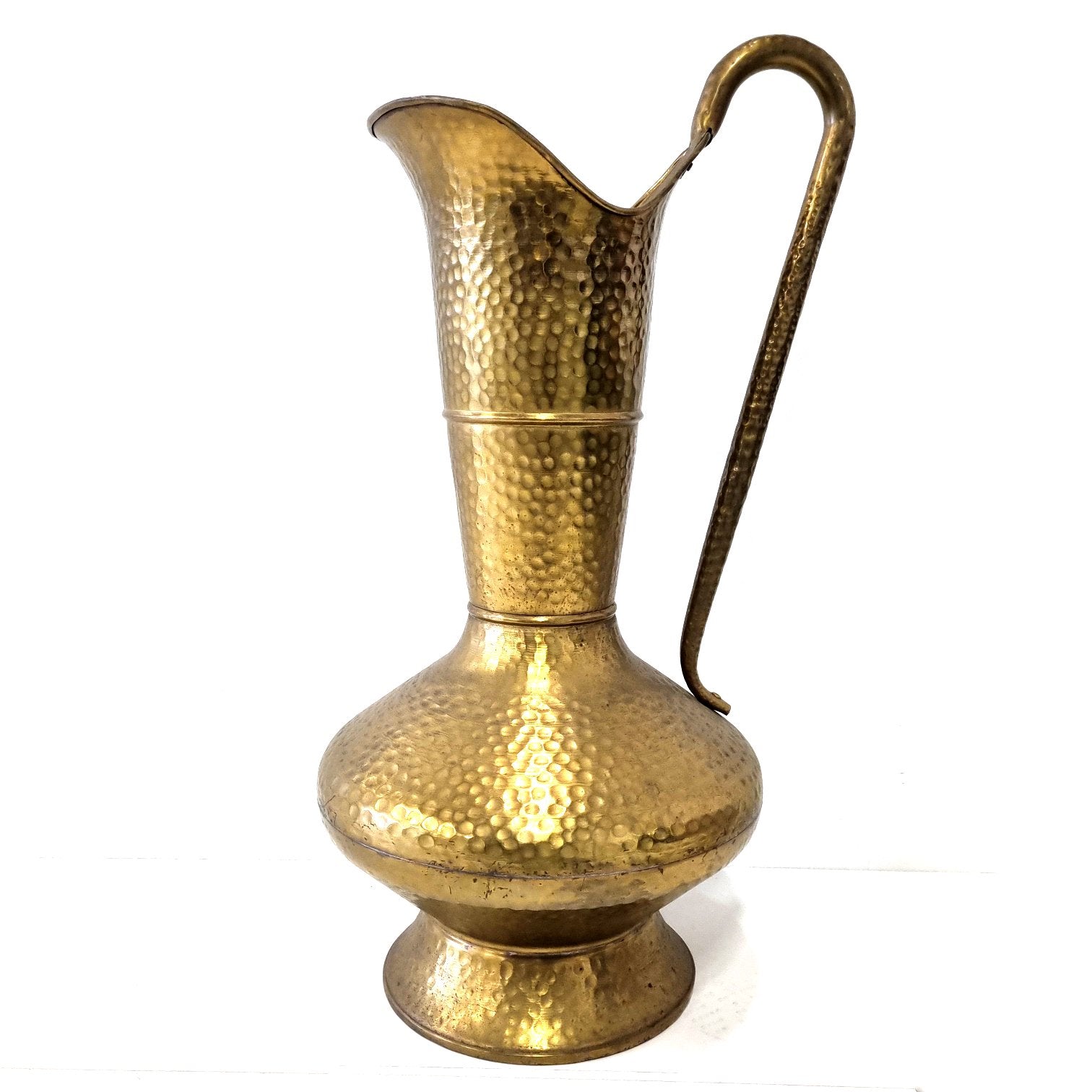 PortCaraffa Portaombrelli in ottone fuso martellato