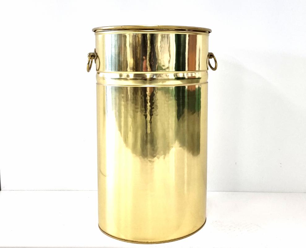 PortOTT Portaombrelli ovale in ottone fuso