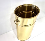 PortOTT Portaombrelli ovale in ottone fuso