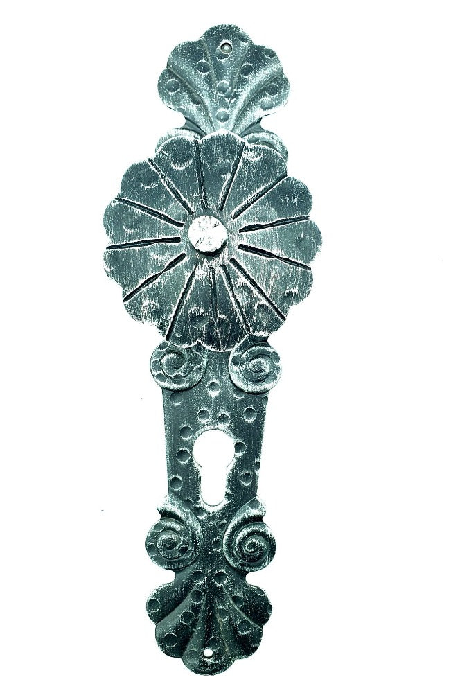 2023 Pomolo in Ferro Battuto per Porte su Placca.