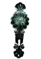 2033 Paio Pomolo in Ferro Battuto per Porte su Placca.