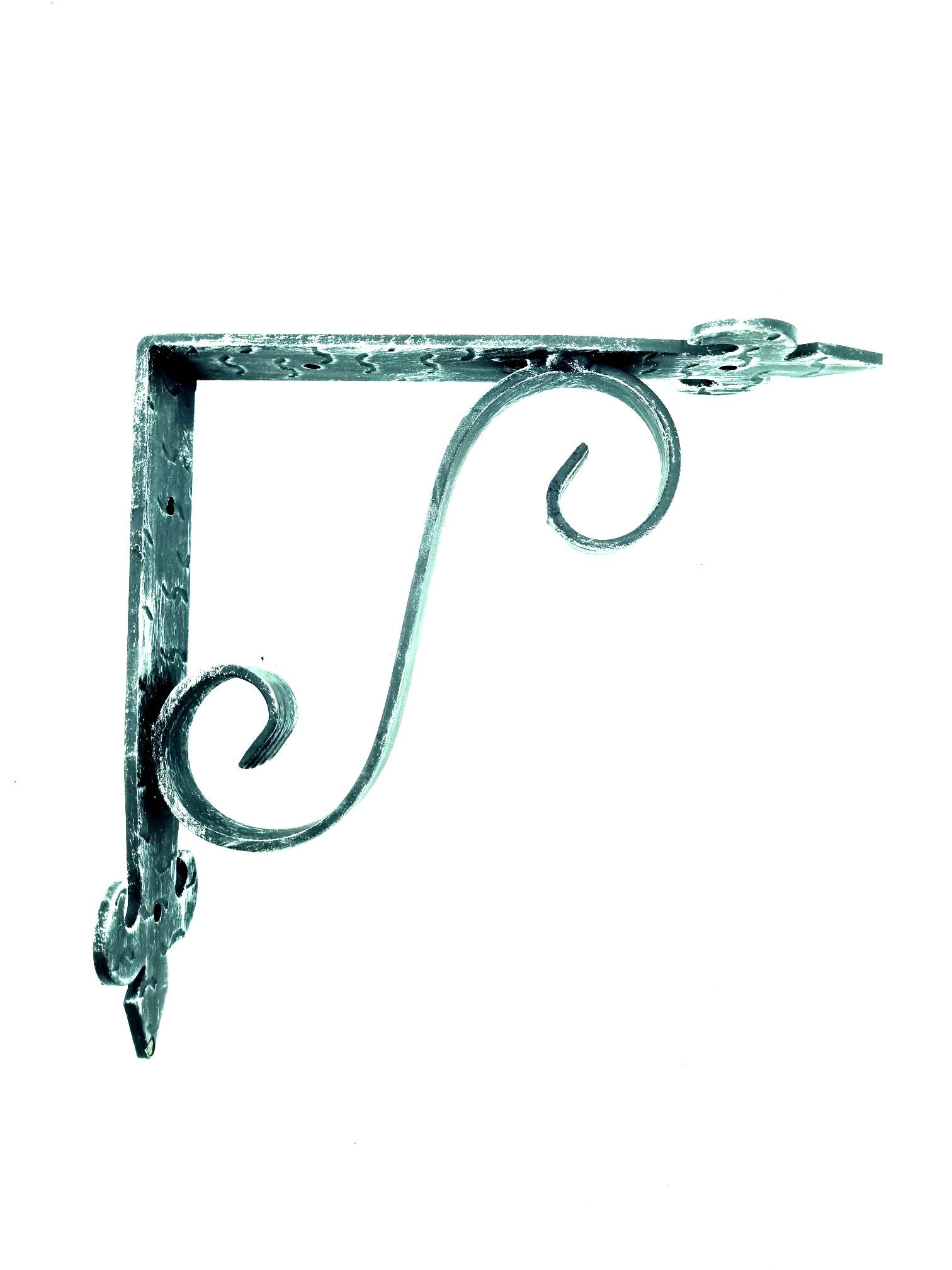 3463-200 Reggimensola ferro battuto - Supporto mensola