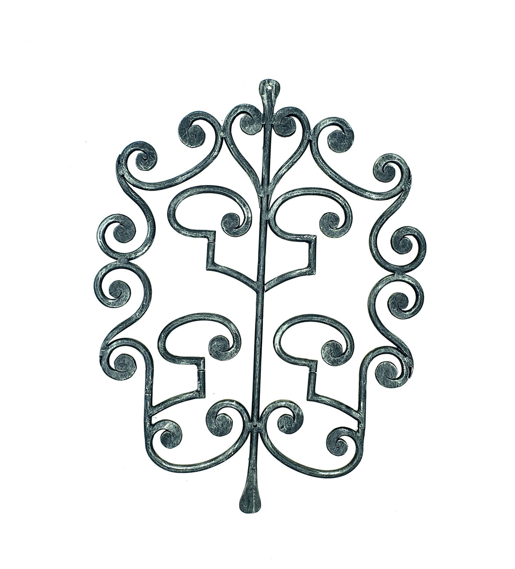 6812 Appendiabiti 3 posti in ferro battuto