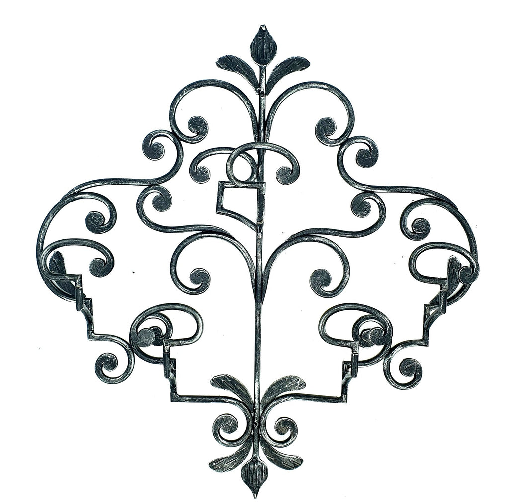 6811 Appendiabiti 5 posti in ferro battuto