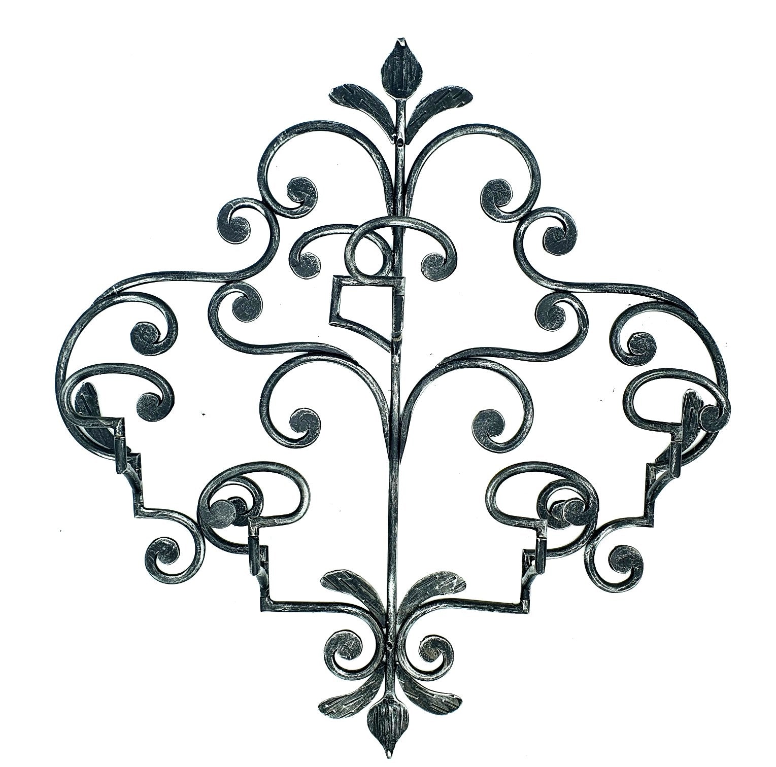 6811 Appendiabiti 5 posti in ferro battuto