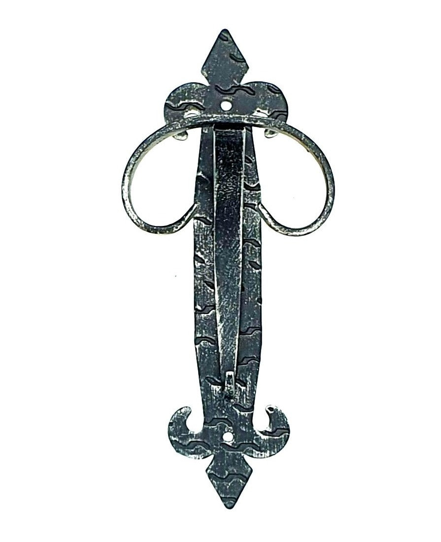 3504 Appendiabiti 1 posto in ferro battuto