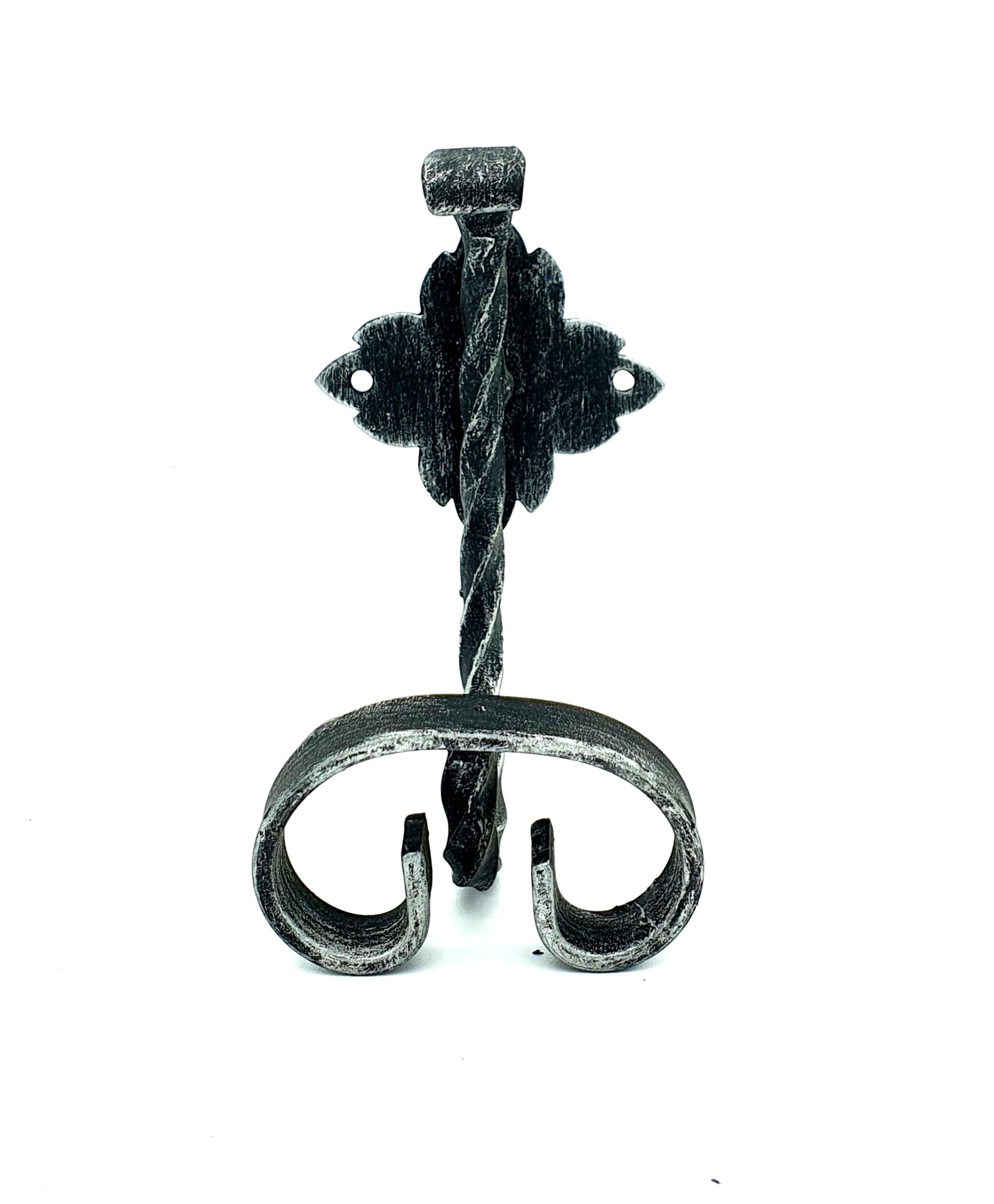 3518 Appendiabiti 1 posto in ferro battuto