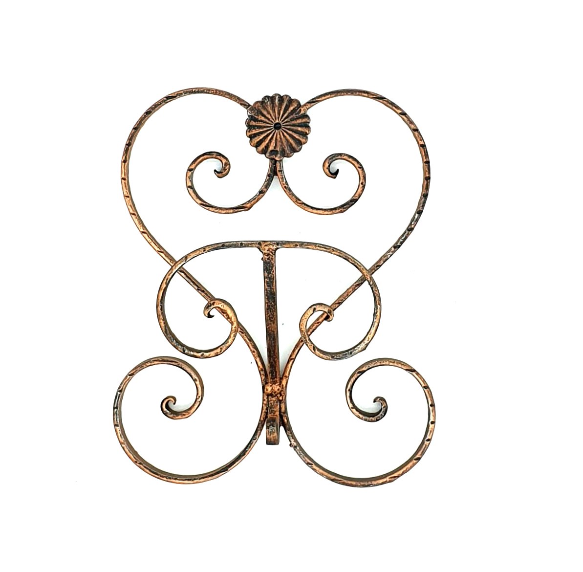 6666 Appendiabiti 1 posto in ferro battuto