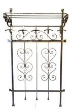 6807 Appendiabiti 5 posti in ferro battuto