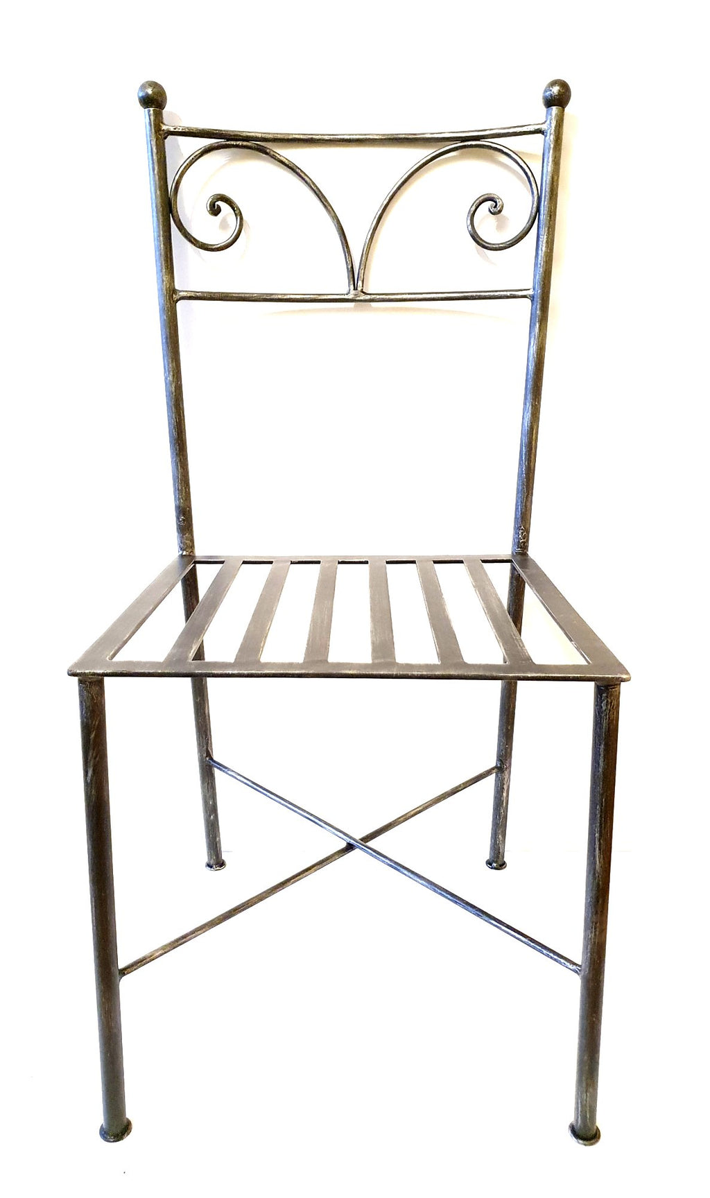 6901 Sedia in ferro battuto