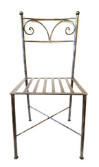 6901 Sedia in ferro battuto