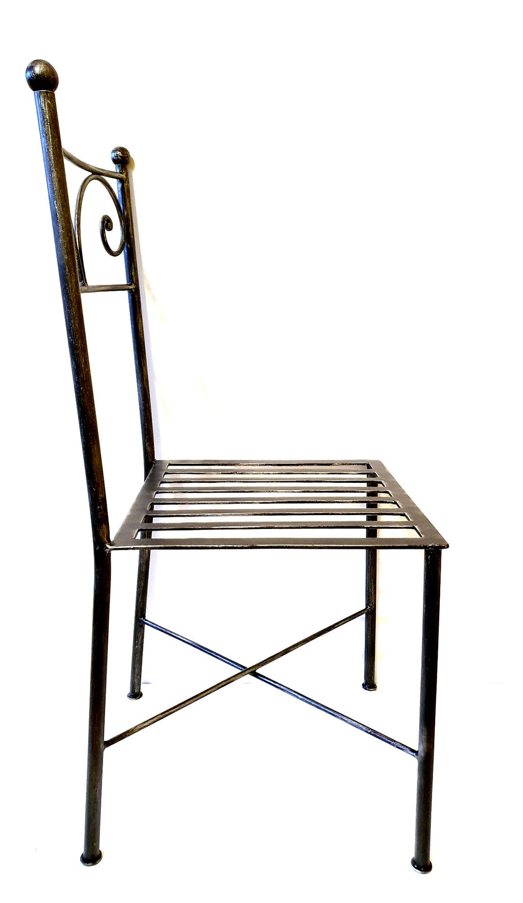 6901 Sedia in ferro battuto