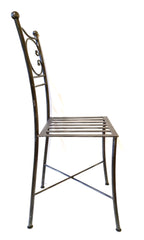 6906 Sedia in ferro battuto