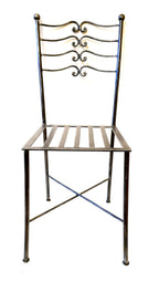 6907 Sedia in ferro battuto