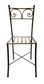 6905 Sedia in ferro battuto